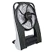 02 Cool Battery/Electric 10" Fan - Black