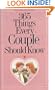365 Things Every Couple Should Know