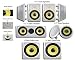 9 New In Wall or Ceiling Speakers Acoustic Audio HD-726