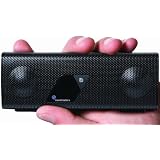Soundmatters foxLv2 Bluetooth Pocket-sized Audiophile Loudspeaker System with Bluetooth and Hands-free Microphones (Black)