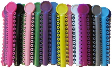 Dentist Friends 1 Packs Dental Orthodontic Ligature Ties for Dental Orthodontics Treatment