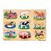 Train - 9pc Wooden Sound Puzzle By Melissa & Doug