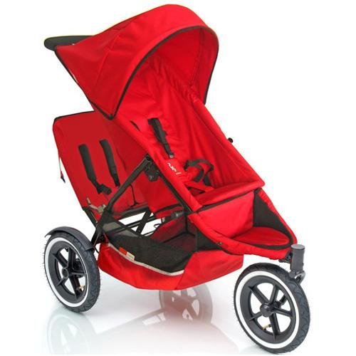 Phil Teds Classic Single Child Stroller w Doubles Kit