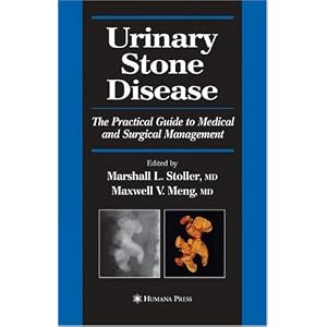 Click here to buy Urinary Stone Disease: The Practical Guide to Medical and Surgical Management... by Marshall L. Stoller and Maxwell V. Meng.