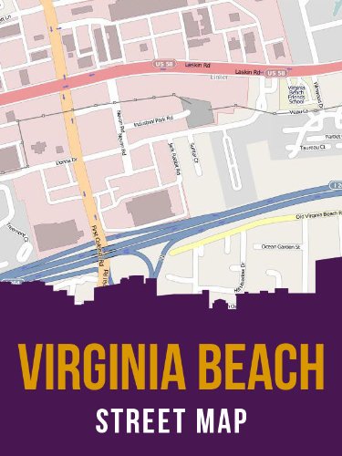 Virginia Beach, Virginia Street Map