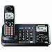 Panasonic 2-Line DECT 6.0 Expandable Digital Cordless Answering System (KX-TG9381T)