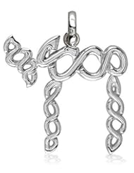 Extra Large Infinity Chai Charm, 35mm # 4920 in 10k,14k,18k White,Yellow,Rose (Pink) Gold