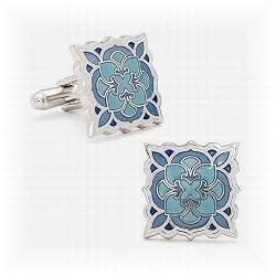 Deco Bloom Cufflinks