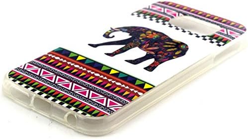 S6 Case, Galaxy S6 Case, Magicsky Trible Elephent Design Slim fit Dust Proof Hybrid Back Case TPU Gel Showoff Design Case Cover for Samsung Galaxy S6 (2015)