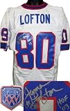 James Lofton Autographed/Hand Signed Buffalo Bills White Mitchell & Ness Authentic Jersey HOF 03 w/