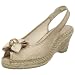 Azura Women's Organza Peep-Toe Espadrille