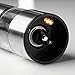 VD-Home Deluxe Electric Pepper Grinder, Battery Powered, LED Light - Brushed Stainless Steel & Ceramic Blades | One Touch Operation | Gift Box