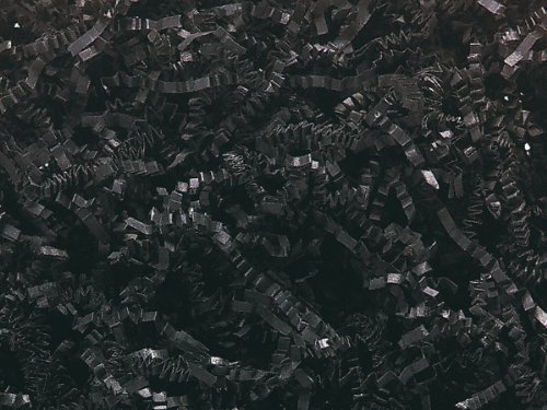 1/2 LB Crinkle Cut Paper Shred - Black