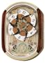 Seiko Melodies in Motion Wall Clock Plays One of Twelve Hi-Fi Melodies