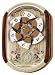 Seiko Melodies in Motion Wall Clock Plays One of Twelve Hi-Fi Melodies #QXM157BRH