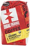 Equal Exchange Organic Coffee, Breakfast Blend, Ground, 12-Ounce Bag