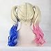 Z-Cosplay Harley Quinn Cosplay Wig with 2 Pigtails