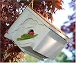 Little White Wren Architectural Birdhouse