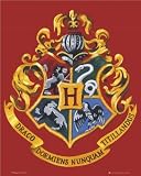 Posters: Harry Potter Mini Poster - Hogwarts, Logo Small (20 x 16 inches)