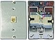 Leviton C0256-SS Telephone Wall Phone Wallplate Surface Mount Jack