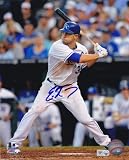 Signed Eric Hosmer Kansas City Royals 8x10 Photo MLB COA Hosmer is the star 1st baseman for the Kansas City Royals. He hit .293 with 19 Home Runs in his Rookie Year, finishing 2nd in the Rookie of the Year voting. Drafted #3 overall by the Kansas City Royals in 2008. Get his autograph now before he becomes a HUGE star! Photo is Major League Baseball authenticated. Comes with a unique numbered holo