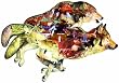 Wolf on the Run Shaped 1000pc Jigsaw Puzzle by Dennis Rogers