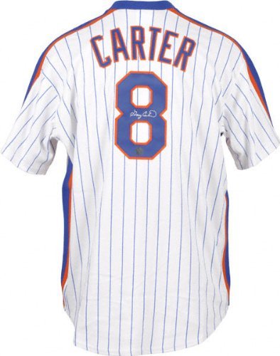 Gary Carter New York Mets Autographed White Majestic Jersey