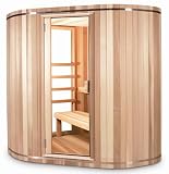 Almost Heaven Saunas Corner Sauna, 6x6