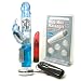 Cal Exotics Waterproof Jack Rabbit Vibrator Blue (Floating Beads) Adult Sex Toy Kit