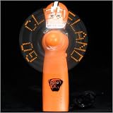 Cleveland Browns Orange Light-up Message Fan