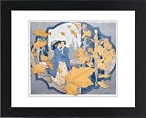 Framed Prints of Kissing In Autumn 1908 from Mary Evans