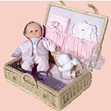 Petitcollin- 622899 - Poupée - Petit Câlin Souple - Petit Lapin - 28 cm - Valisette