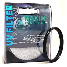 Maxsima - UV Filter Protector 40.5mm for Olympus PEN E-P1, E-P2, E-PL1 with 14-42mm lens
