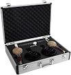 Cascade Microphones FAT HEAD Blumlein-L, Stereo Pair, Black/Gold