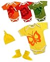 Happy Print Welcome Baby Giftset - Positively Organic