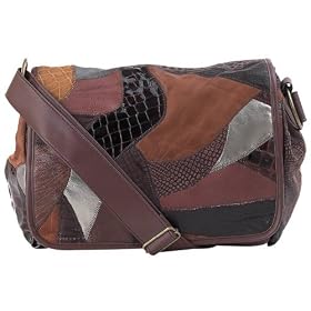 EmbassyTM Italian StoneTM Design Genuine Leather Purse with Faux Snake Skin Embossing and High Quality Fittings