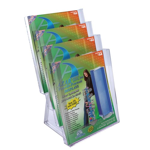 valentine Azar 252311 Four Tier Brochure CounterB00898IW00
