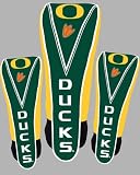 University of Oregon Ducks 3 Driver Head Cover Set