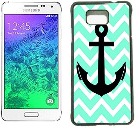Hard Case Cover for Samsung Galaxy Alpha (chevron anchor boat)