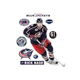 NHL Rick Nash Columbus Blue Jackets Wall Decal