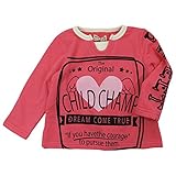 【H28年春物】 CHILD CHAMP(チャイルド チャンプ) ガーゼ裏毛ハートロゴトレーナー 120cm/RO NO.C-86161105