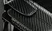 Carbon Vertical Leather Case Holster for Apple iPhone 4S