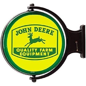 CTH Collectibles Revolving Wall Light - John Deere 1950s, Model 16501