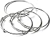 6 Pc Inspired Expandable Bangle Adjustable Charm Bracelet