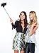 Selfie Stick - 60% OFF SALE TODAY ONLY - Zonabel Best Self Portrait Extendable Monopod - Universal Bluetooth Shutter Remote Control for iPhone 4, 4s, 5, 5s, 5c, 6, 6plus, Samsung S4, S5, S6 & Most Androids, GoPro Compatible - Take the Perfect Selfie - Lifetime Guarantee