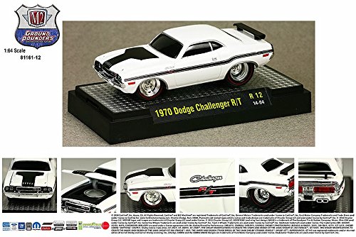 1970 Dodge Challenger R/T (14-04) M2 Machines Ground Pounders Release 12 Castline Premium Edition 1:64 Scale Die-Cast Vehicle