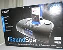 Homedics SoundSpa SS-7000 - Clock radio with time projector with iPod cradle