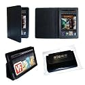 Elsse &reg; Premium Folio Case for Kindle Fire Cover - Black (Extreme Value Buy)
