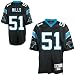 Sam Mills Black Reebok NFL Premier 1996 Throwback Carolina Panthers Jersey - XX-Large