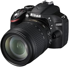 Nikon D3200 - C&aacute;mara r&eacute;flex digital de 24 Mp (pantalla 2.9", estabilizador, v&iacute;deo Full HD), color negro - kit con objetivo AF-S DX 18-105mm f/5.6 VR
